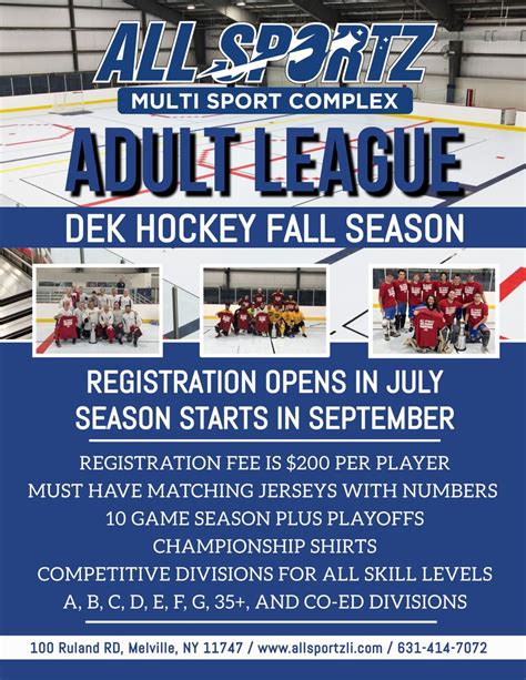 all sportz melville ny  All Sportz Dek Hockey | Melville NYAll Sportz